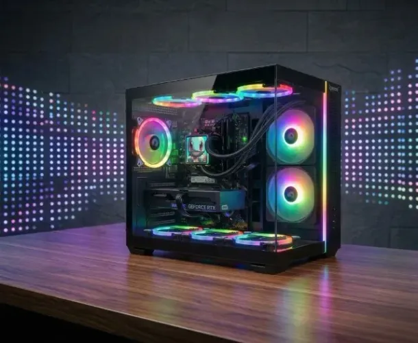 PC GAMER NOVO RYZEN 8500G 16GB DDR5 RTX 5060 8GB 1TB SSD NVME COM NOTA E GARANTIA