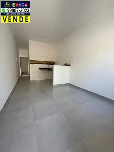 Casas 1 quarto, estrutura p/2å andar à 5 minutos da RJ 104 em Vista Alegre/Sg
