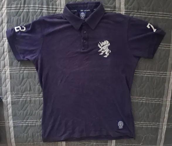 Polo ecko untld royal rhino rara tamanho M