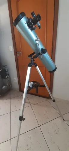 telescópio newtoniano 76x700
