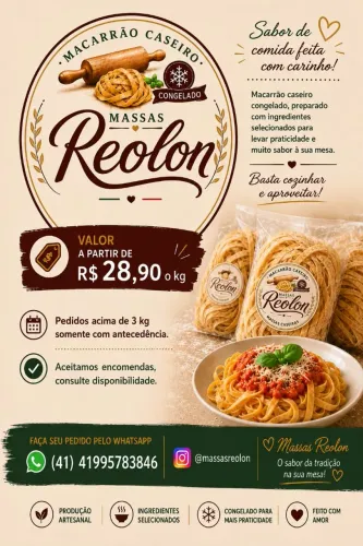 Macarrão caseiro ?