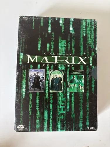 Box DVD Trilogia Matrix - 5 discos