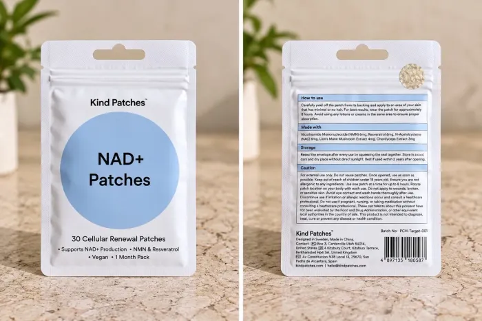 KIND PATCHES NAD+ | 30 PATCHES