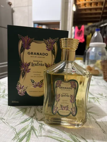 Colônia Baunilha e Açafrão 300ml