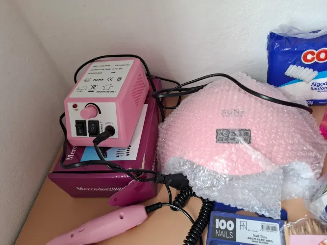 Kit de Manicure e Alongadora