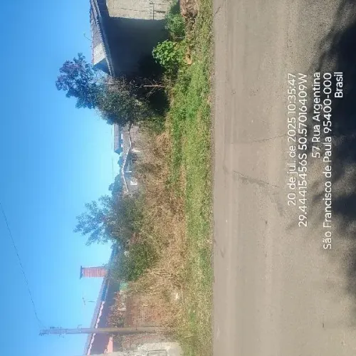 Oferta com diferencial  Terreno no Centro, Sao Francisco de Paula - RS, Nº 50, 250m² | Lei