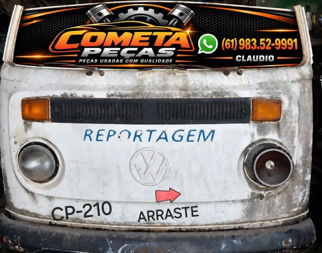 FRENTE KOMBI CLIPPER PAINEL CORTADO ORIGINAL (CP-210)