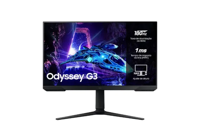 Monitor Gamer Samsung Odyssey G3 27? Full HD 180Hz 1ms