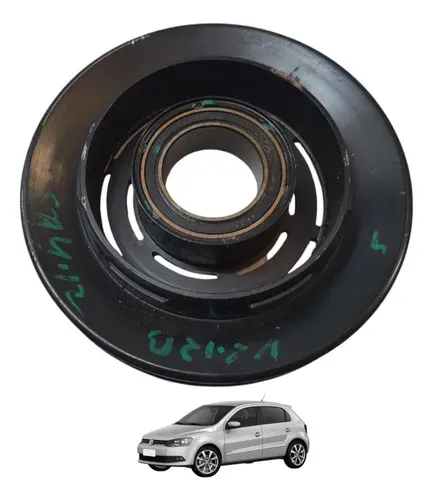Polia Compressor Ar Condicionado Gol Fox Polo 2008 A 2016