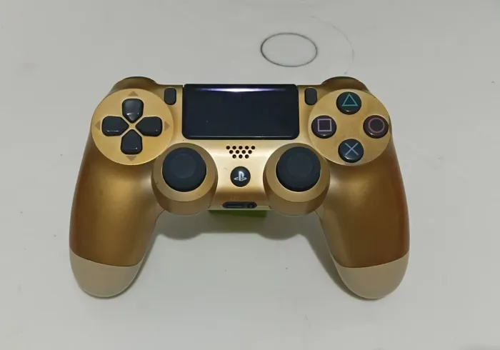 Controle PS4 Dourado Original Funcionando
