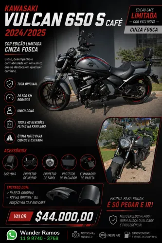 Kawasaki Vulcan 650 S Café 