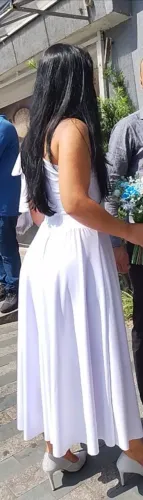 Vestido de noiva Midi casamento cívil 