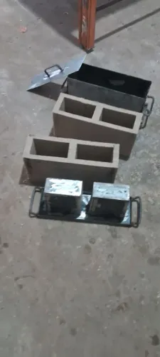 Forma bloco 12x19x39 alinhada