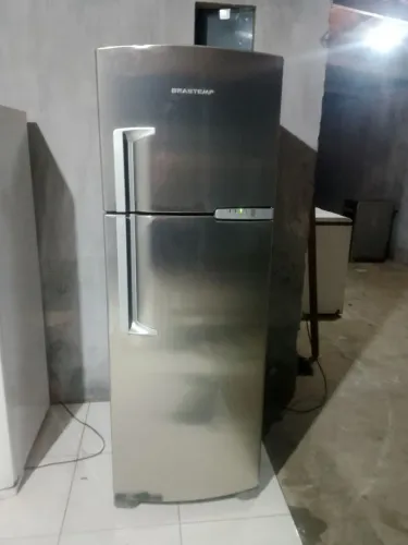 Geladeira Brastemp inox (faço entrega)