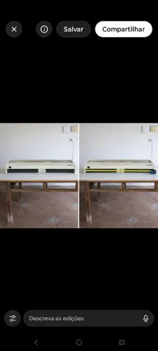 Cortina de Ar Comercial TITAN 1,18m - 110v - Funcionando