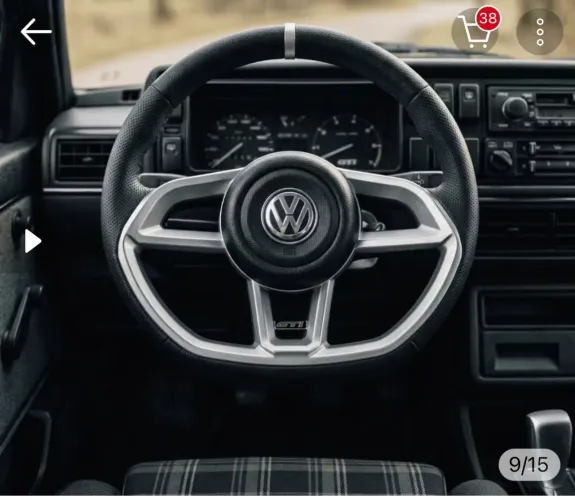 Vendo volante novo nunca usado 