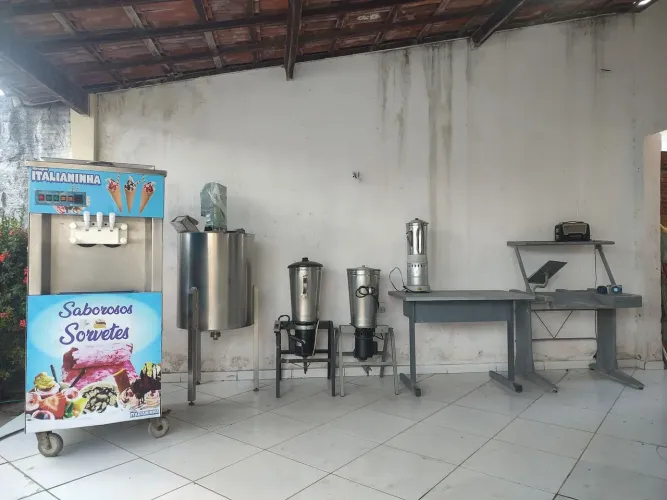 Máquina de sorvete ? Italianinha trifásica 