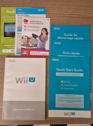 Manual Wii U Completos e Folhetos