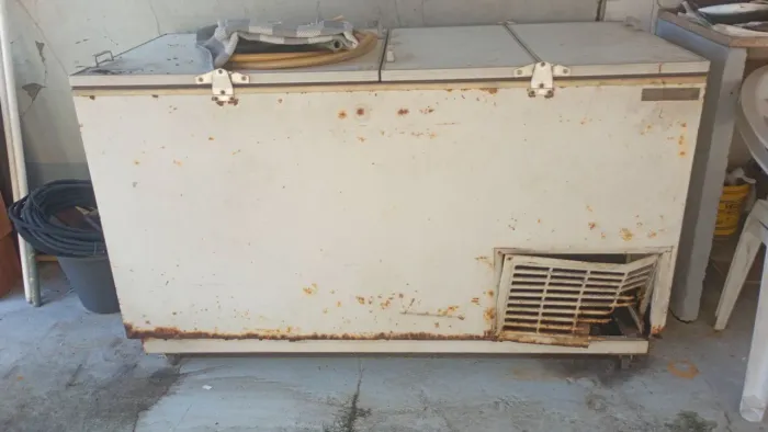 Freezer com defeito 