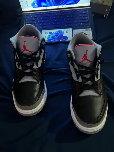 Jordan 3 Black Cement - UK 9 BR 42