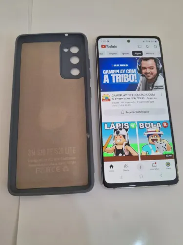 Samsung Galaxy s20 FE 5g 128gb, todos acessórios, Perfeito Estado!
