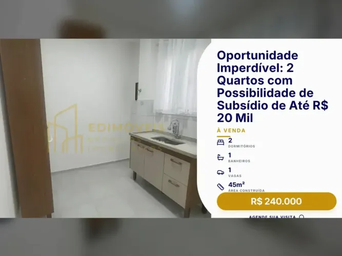Seu Espaço em São Patrício: Apartamento com 2 Quartos e Acesso Fácil a Comércios!