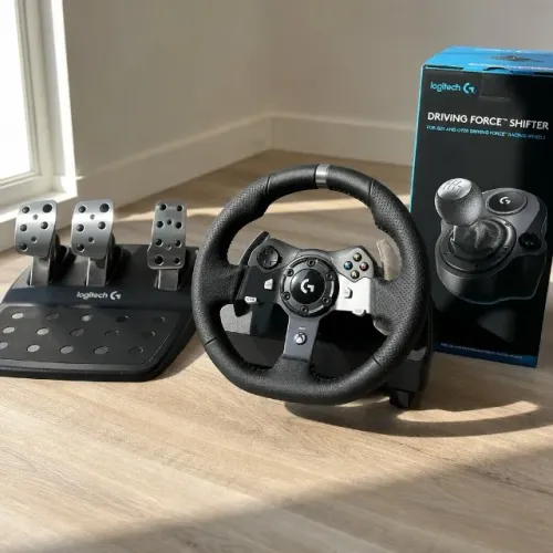 Volante Logitech G920 Completo + Cambio Novo
