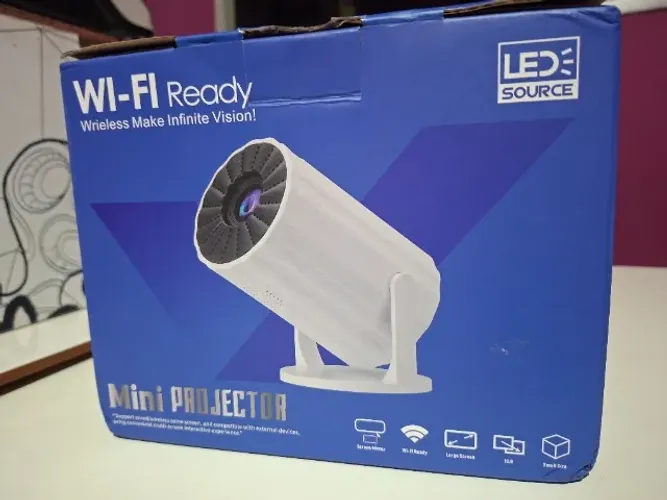 projetor de imagem, com Wi-Fi, resolução de 1920* 1080p