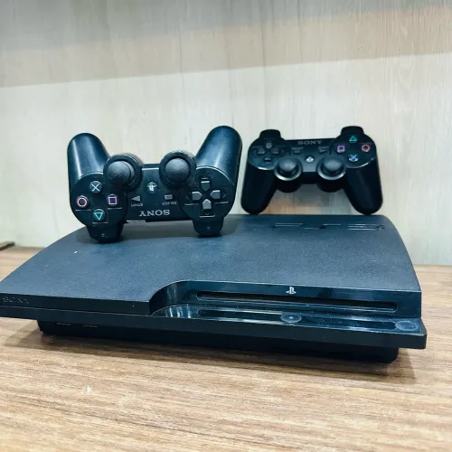 PlayStation 3 Completo com 40 Jogos e 2 Controles