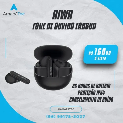 Fone De Ouvido AIWA Earbud