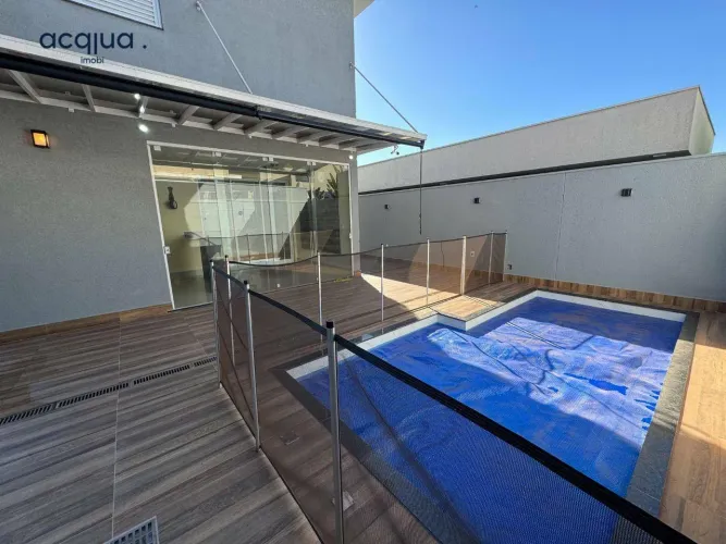 Casa com 3 dormitórios para alugar, 163 m² por R$ 9.350,00/mês - Recreio das Acácias - Rib