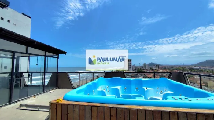 Cobertura com 4 quartos, Vila Vera Cruz, Mongaguá - R$ 1.15 mi, Cod: 834204