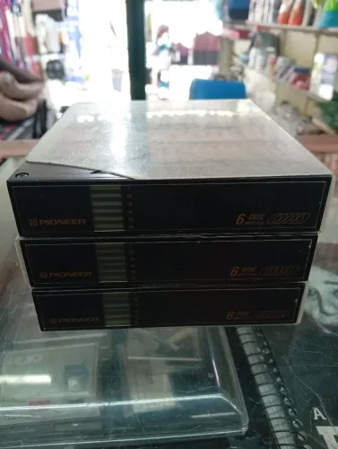 Lote 3 Magazines Pioneer JD-M300 Cartucho CD Car/Home - Impecáveis