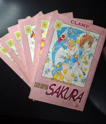 Mangá Sakura Card Captors - Box completo 12 unidades 