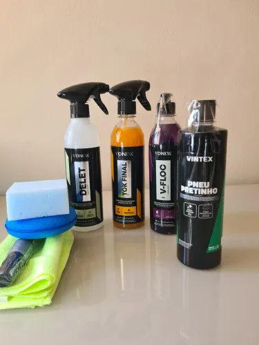 KIT LIMPEZA AUTOMOTIVA VONIXX