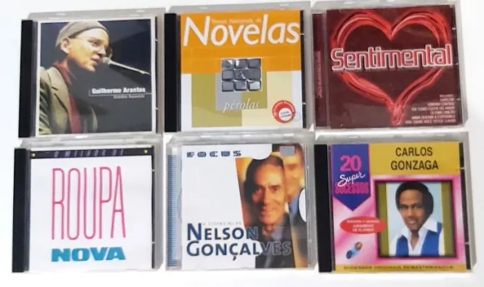 CDS Originais Diversos. Leonardo, Guilherme Arantes, Fábio Jr., Novelas. Preços na descriç