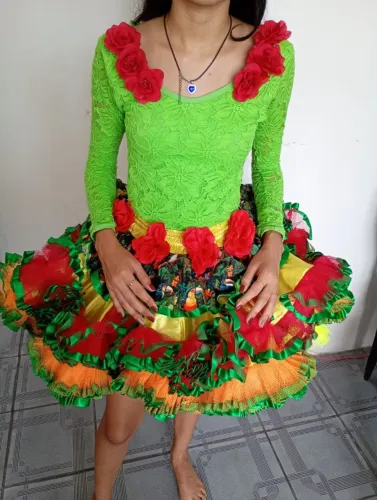 Roupa de quadrilha -  Miss caipira
