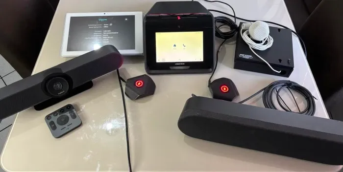 Kit completo video conferencia