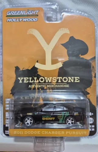 Miniatura GreenLight Hollywood Yellowstone - 2011 Dodge Charger Pursuit 1:64