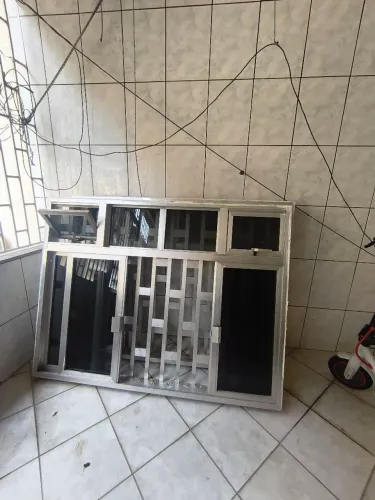 Janela de alumínio e porta de alumínio 