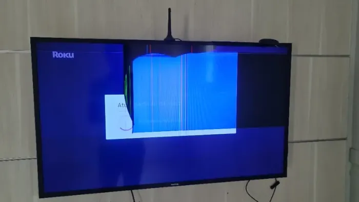 TV Samsung 42" led com mancha na imagem