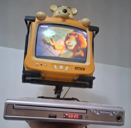 DVD Player Philco PH148R Lilás - Bivolt | Dia das Crianças chegando!  