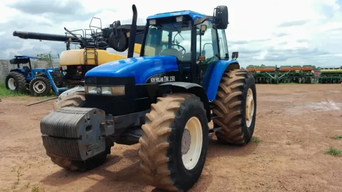 Trator New Holland TM 150 6CC _ 2002 