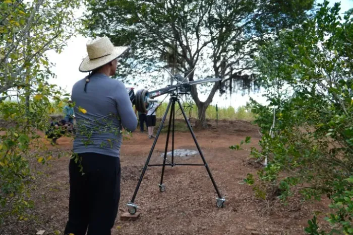 Grua Para Filmagem Com Girocam 8 Metros