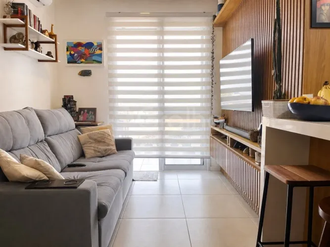 Apartamento de 77m² com 2 dormitórios no Campeche