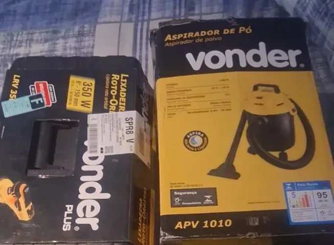 Rotorbital e aspirador vonder