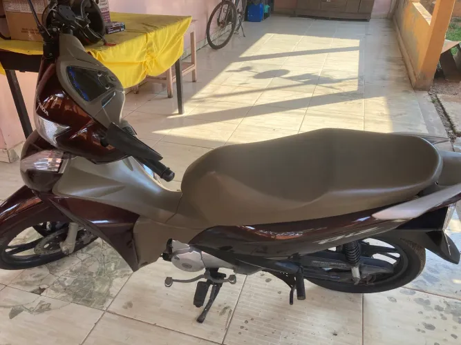Biz 125 flex marrom
