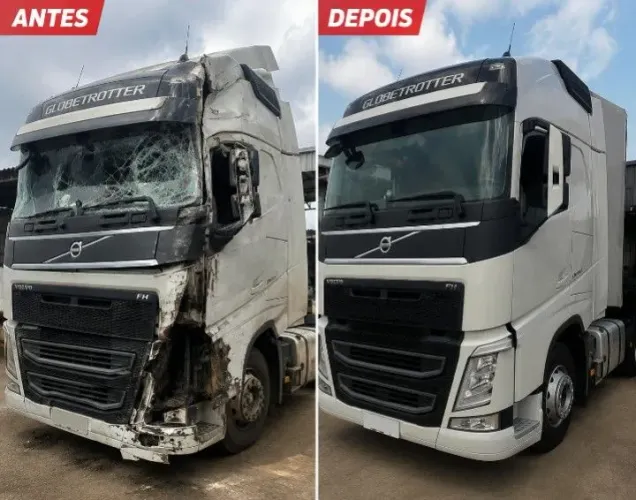 Reforma e Pintura Automotiva e Caminhões,se estragou muito ou pouco traga que resolvemos 