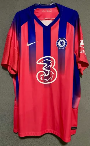 Camisa Oficial Chelsea Terceira camisa de futebol 2020/2021 Third Nike