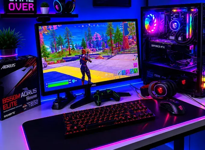 PC GAMER COMPLETO ACEITO PS5 +VOLTA